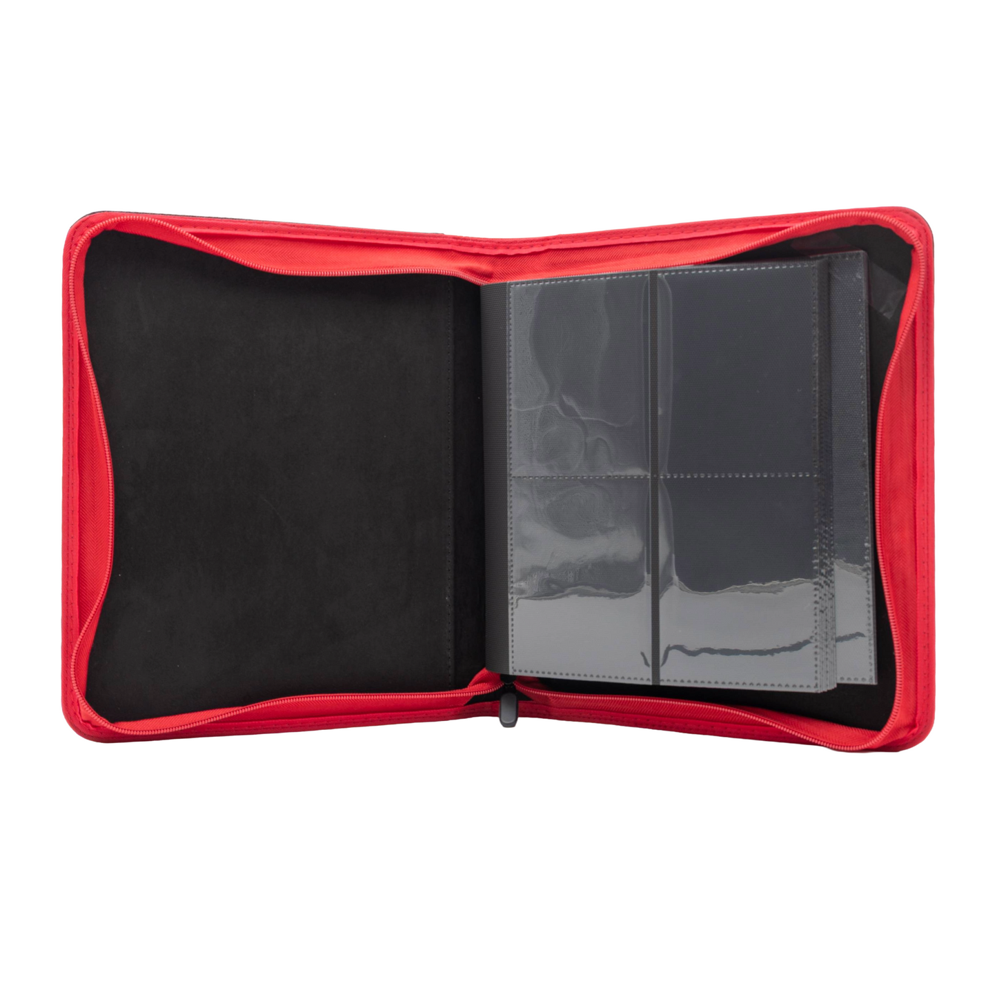 FCBC Black & Red 4-Pocket Toploader Binder