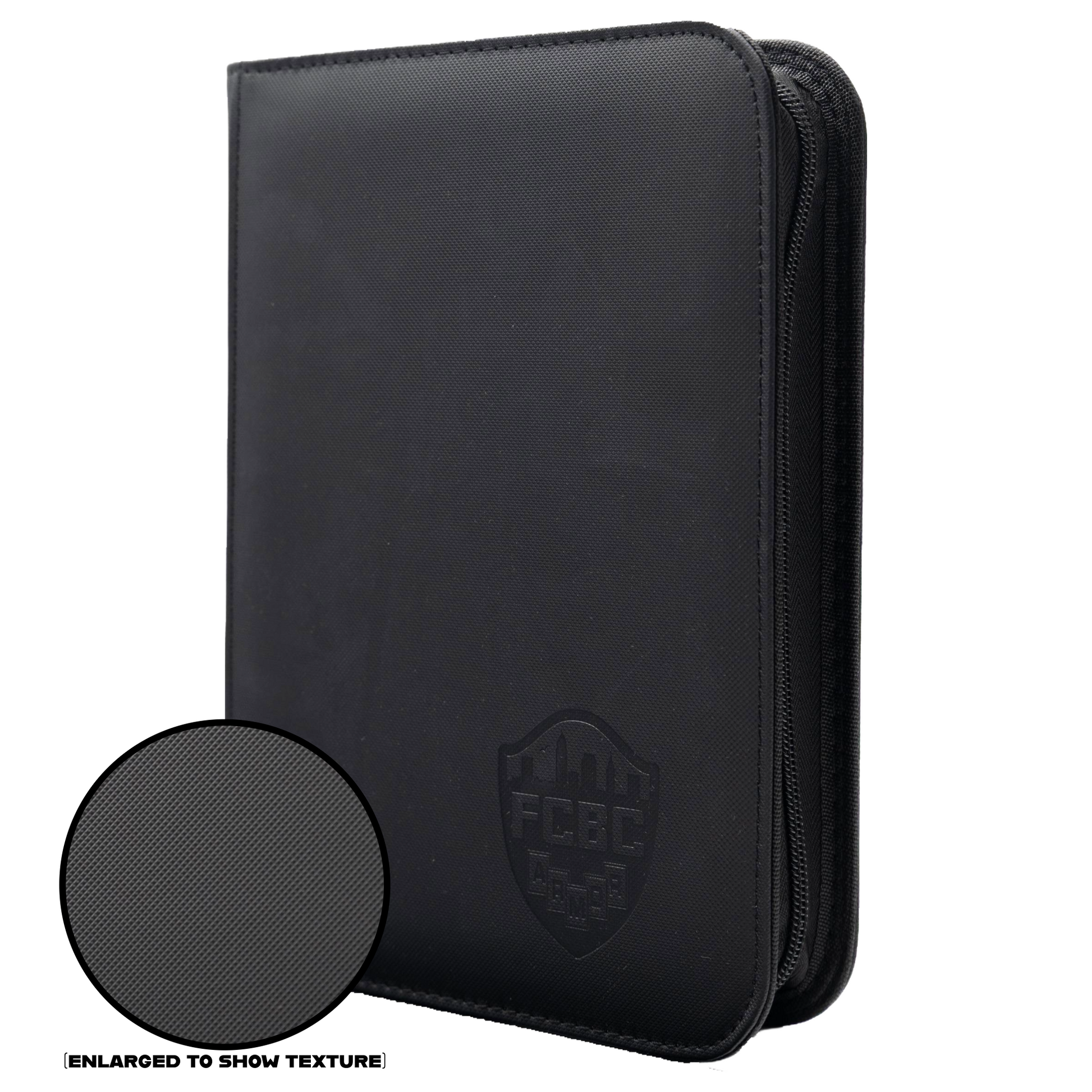 card guardian 4 pocket binder FCBC Black 4-Pocket Binder – FCBC Armor