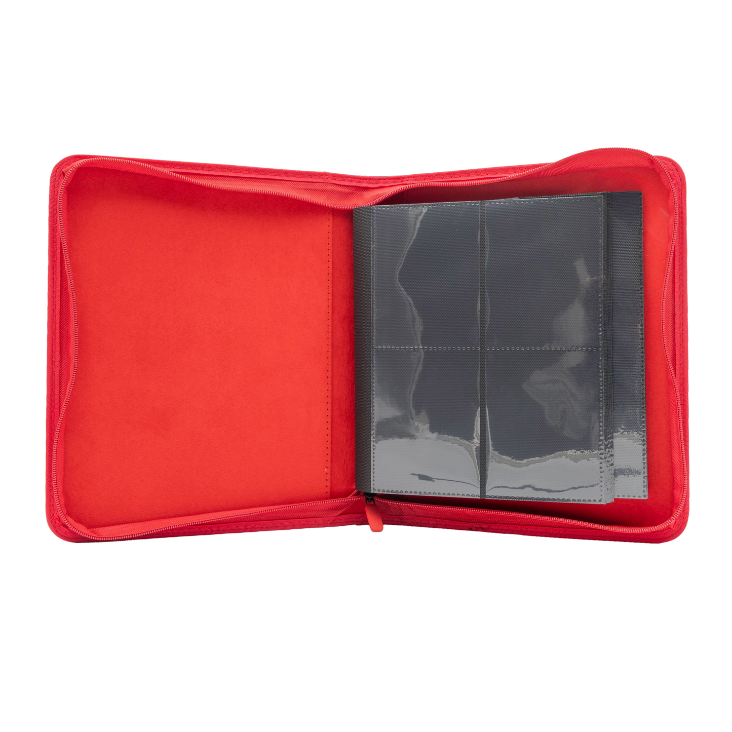 FCBC Red & Black 4-Pocket Toploader Binder